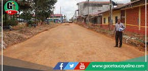 Obra de pavimentación de Jr. Oscar R. Benavides registra avance por encima de lo programado