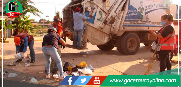 En Yarinacocha se ha priorizado la limpieza total del distrito