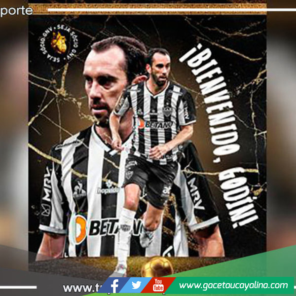 Diego Godín fichó por Atlético Mineiro por una temporada