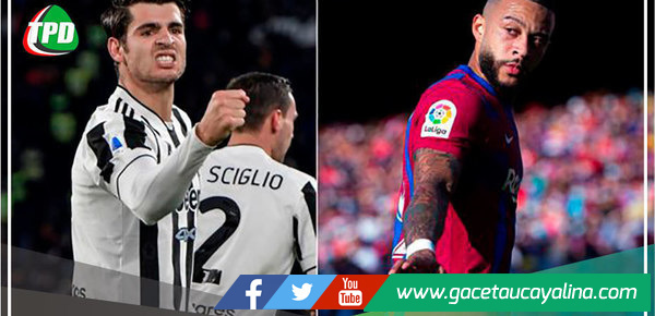 Barcelona insiste por el fichaje Morata y estaría dispuesto a ceder de Depay a la Juventus