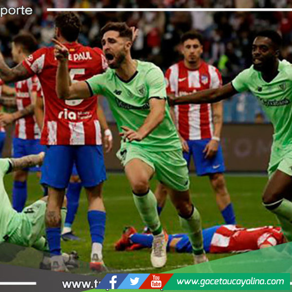 Athletic Club venció 2-1 al Atlético de Madrid y sigue en la Supercopa de España