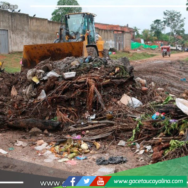 Municipalidad de Yarinacocha batalla para tener un distrito limpio