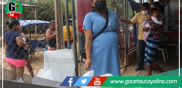 330 toneladas de alimentos continúan siendo distribuidos entre población de bajos recursos