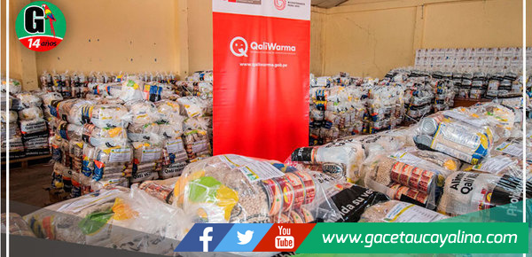 Ucayali: Más de 15 mil ciudadanos vulnerables recibieron alimentos de Qali Warma durante el 2021