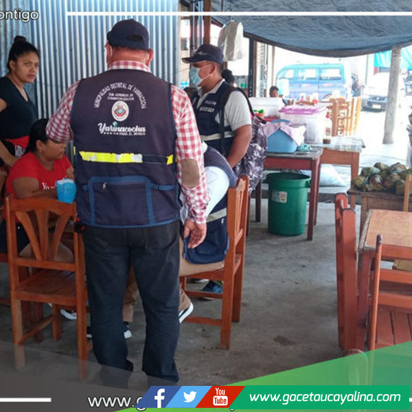 Municipalidad yarinense despeja Av. Unión