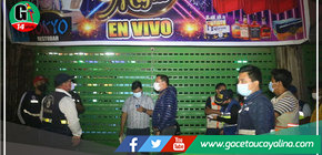 Municipalidad de Yarinacocha clausura local por no contar con licencia