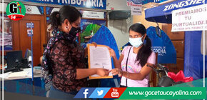 En Yarinacocha los contribuyentes puntuales son ganadores