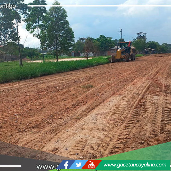 Municipalidad yarinense continúa con mantenimiento de vías