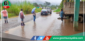 Lluvias intensas inundan viviendas en distrito de Río Negro 