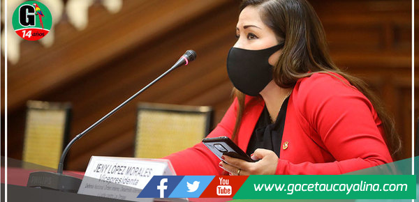 Cogresista ucayalina Jeny López: "Avelino Guillén compromete al gobierno de Pedro Castillo"