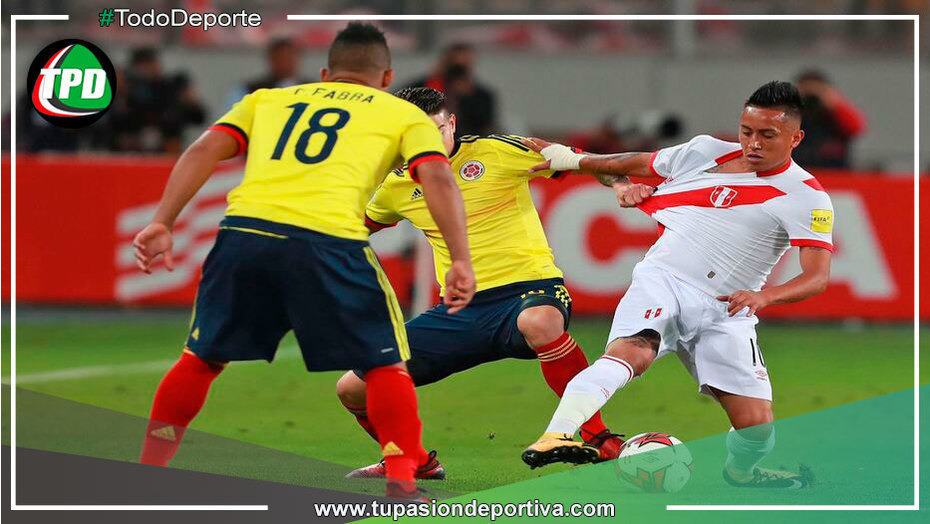 Perú preparándose para el partido contra Colombia
