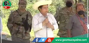 Castillo en Loreto: "Vamos a priorizar atención de pueblos profundos del país"