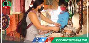 Municipalidad yarinense apoya a artesanas con Feria Artesanal 