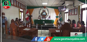Concejo Municipal de Yarinacocha aprobó presupuesto del año 2022