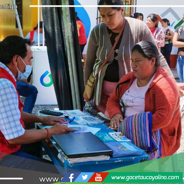 Familias rurales accedieron a más de 7000 atenciones sociales en Oxapampa 