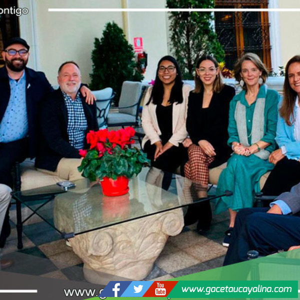 Samuel Dyer, se reunió con embajadora de EE.UU. en Lima