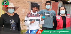  Junín: Abuelita de 88 años recibió por primera vez su DNI en comunidad de Colpa 