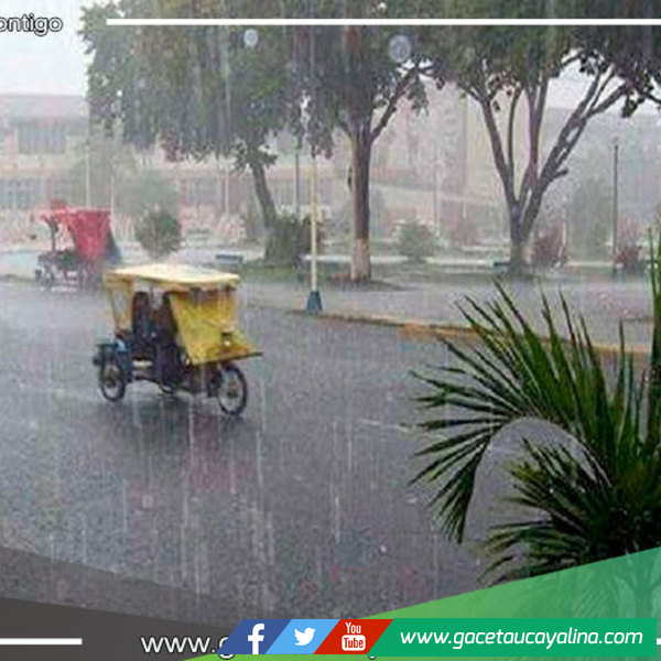 Diez regiones soportarán lluvias intensas desde este lunes 