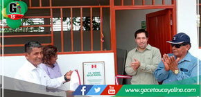  Ocho Sur entrega nuevo local escolar al caserío Bajo Rayal