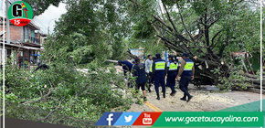 Más de 50 familias afectadas por fuertes vientos e intensas lluvias en Pucallpa