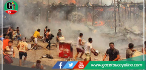 Dantesco incendio en Iquitos consume al menos 20 viviendas 