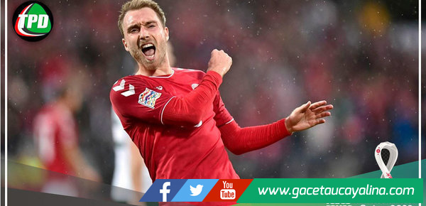 Selección de Dinamarca presentó lista mundialista con Christian Eriksen a la cabeza 
