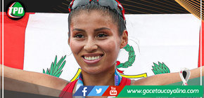 Deportista peruana, Kimberly García es una de las cinco finalistas a la mejor atleta del año