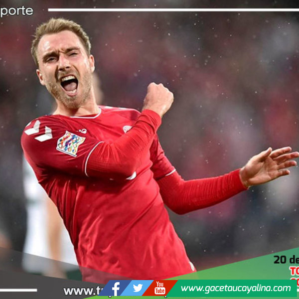 Selección de Dinamarca presentó lista mundialista con Christian Eriksen a la cabeza 