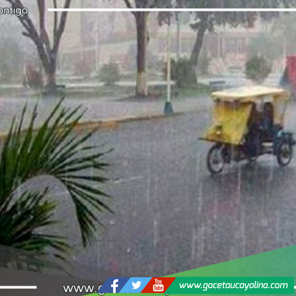 Pronostican lluvias moderadas a fuertes en la Selva por nuevo periodo de friaje 