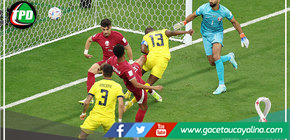 Gol de Ecuador fue anulado por el VAR