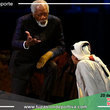 Morgan Freeman participó en la inauguración del Mundial con un mensaje de igualdad y respeto