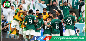 Arabia Saudita derrotó 2-1 a Argentina 
