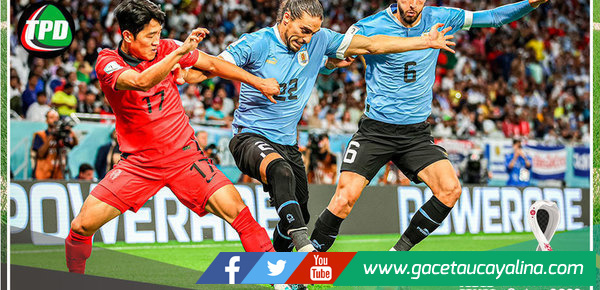 Uruguay y Coreo del Sur no se hicieron nada 0 a 0