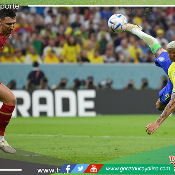 Con doblete de Richarlison gana Brasil a serbia 2 a 0