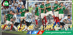 México pierde ante Argentina 2 a 0