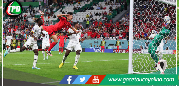 Gano Ghana a Korea del Sur 3 a 2 en vibrante partido