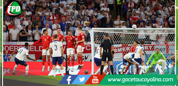 La selección de Inglaterra se clasificó a Octavos al ganarle a Gales