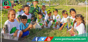 Educación ambiental y arborización de Tahuaries en el Proyecto “Sembrando Oxígeno Curimaná 2022”