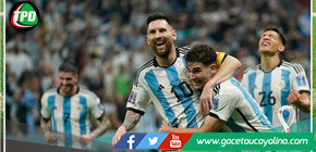 Argentina ya es finalista de la Copa Mundial de Qatar al vencer por 3 a 0 a Croacia