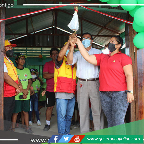 Inauguran local comunal refaccionado con apoyo municipal en A.H. 19 de Julio