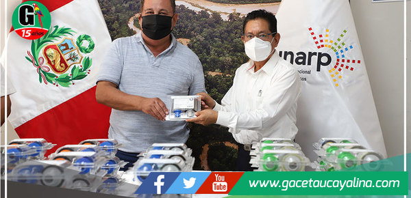 Sunarp Pucallpa donó insumos para impresión de tarjetas    a Municipalidad de Coronel Portillo