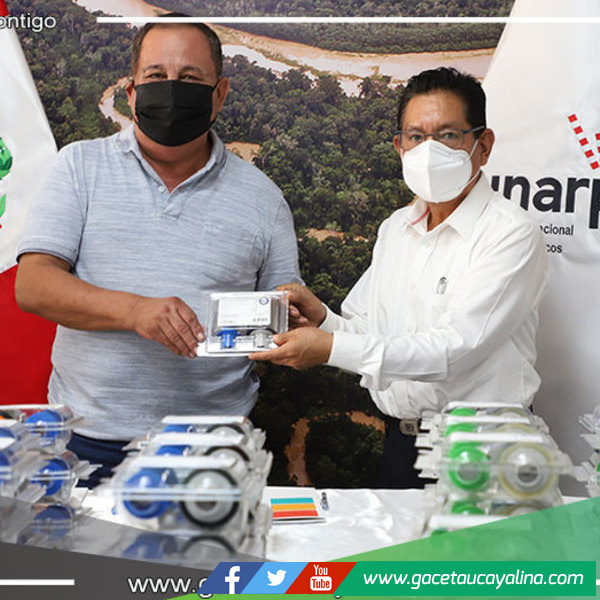 Sunarp Pucallpa donó insumos para impresión de tarjetas    a Municipalidad de Coronel Portillo