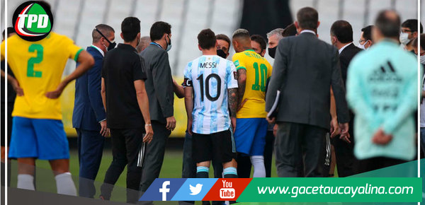 El duelo entre Argentina y Brasil se reanudará en fecha y lugar a designar