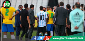 El duelo entre Argentina y Brasil se reanudará en fecha y lugar a designar