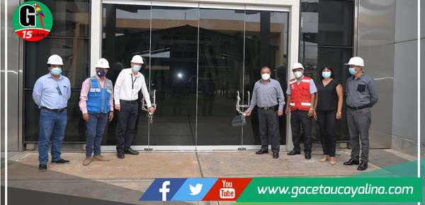 ´Gobierno Regional recepciona bloque A del nuevo Hospital Región de Pucallpa 
