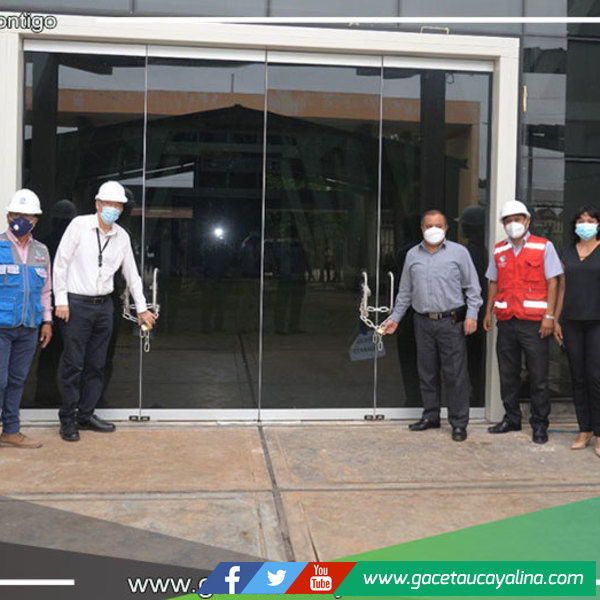 ´Gobierno Regional recepciona bloque A del nuevo Hospital Región de Pucallpa 