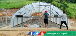 Nuevas instalaciones para el secado de Cacao en CC.NN. de Amazonas