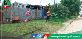 Realzan parques y jardines en Yarinacocha