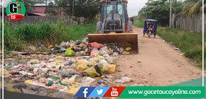 Erradican puntos de acumulación de residuos sólidos en el sector sur de Yarinacocha