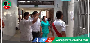 Inspeccionan Hospital Amazónico de Yarinacocha 